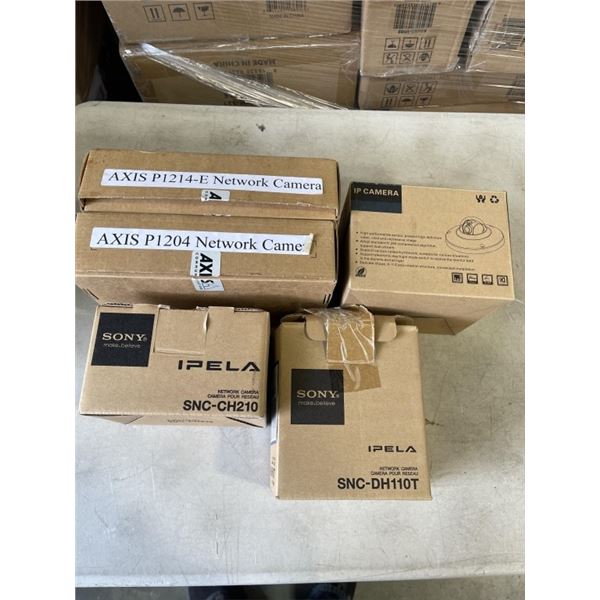 SONY IPELA NETWORK CAMERA SNC-DH110T AND SONY IPELA NETWORK CAMERA SNC-CH210 AND IP NETWORK CAMERA  