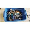 Image 3 : TOTE OF SMALL CLAMPS AND 3 IRWIN 3 INCH WIDE MOUHT CLAMPS