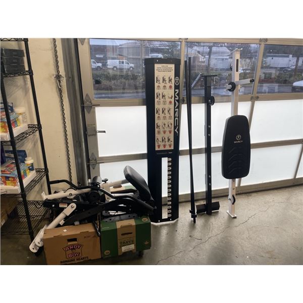 MARCY HOME GYM, ASSEMBLY REQUIRED, COMPLETE