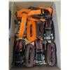 Image 3 : 2 TRAYS IOF ASSORTED RATCHET STRAPS AND CHAIN