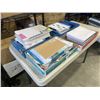 Image 2 : 4 TRAYS OF ASSORTED OFFICE SUPPLIES, MAINLY PAPER