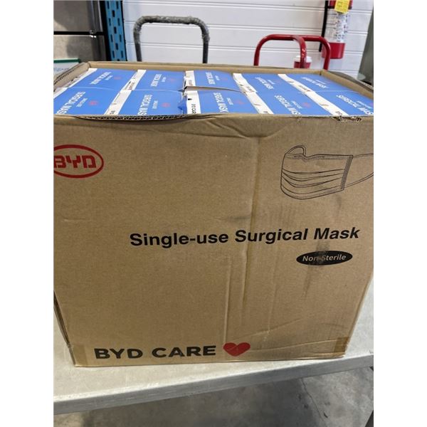 BOX SINGLE USE SURGICAL MASKS - 2000 PER BOX