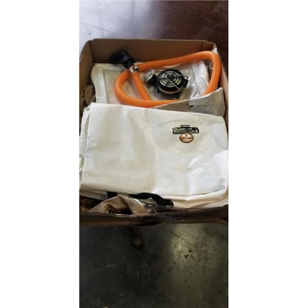 CHEMICAL PROTECTION HOODS WITH CHEMICAL PROTECTION FILTER AND HOSE