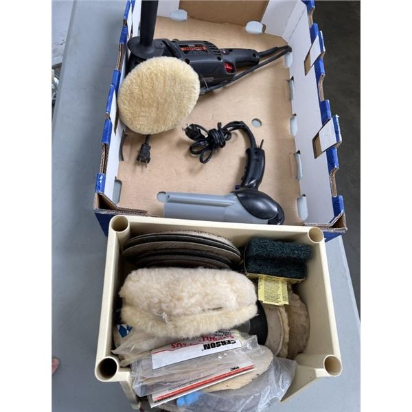CRAFTSMAN POLISHER AND EXTRA POLISHING PADS