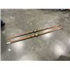 Image 1 : VINTAGE MADHSUS BIRKE BEINER MADE IN NORWAY WOOD SKIS