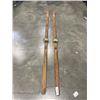 Image 2 : VINTAGE MADHSUS BIRKE BEINER MADE IN NORWAY WOOD SKIS