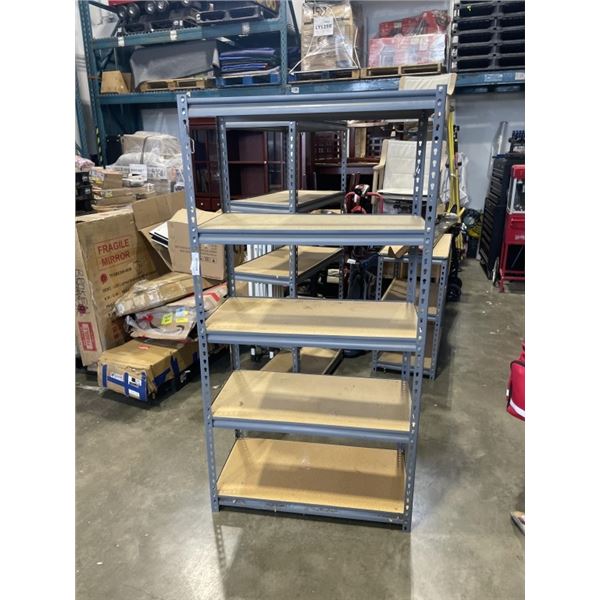6FT METAL BOLTLESS SHOP SHELF