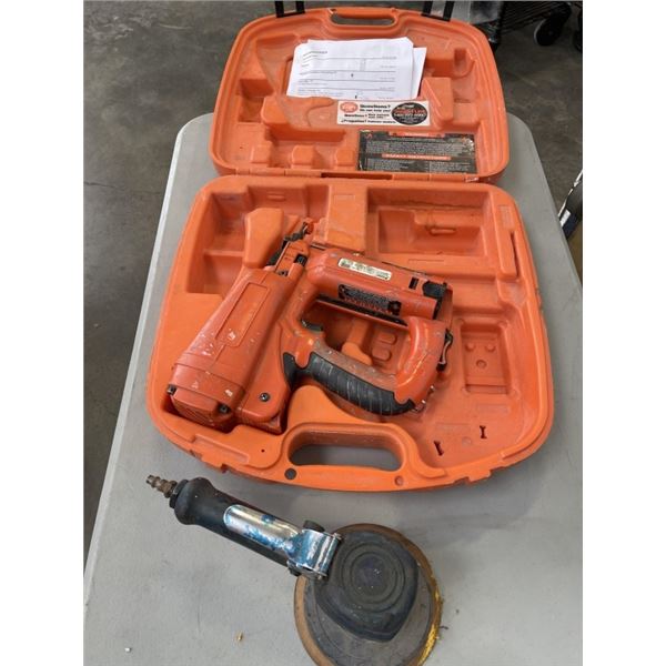 PASLODE NAILER AND AIR POLISHER