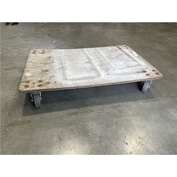 PLYWOOD 4 WHEEL DOLLY