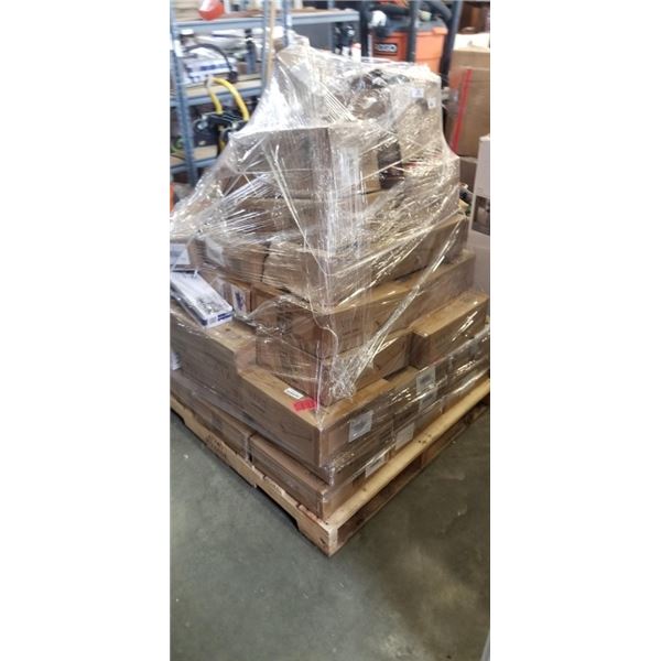PALLET OF ASSORTED VIVO MOUNTS AND ACCESSORIES