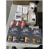 Image 1 : NEW AMAZON OVERSTOCK ITEMS INCULDING CONTACT CEMENT 2 STEP LEATHER CLEANER SETS  FOR INTERIOR AND AG