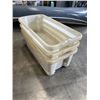 Image 1 : 3 LARGE STORAGE BINS