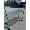 Image 2 : 3 TIER ROLLING MOBILE RACK