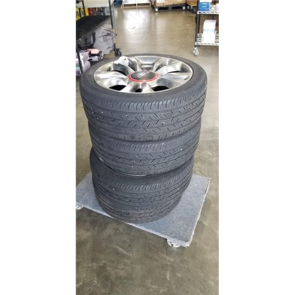 FIAT 500 195 / 45 R16 TIRES - LOW TREAD