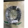 Image 1 : AS NEW 25FT YELLOW  INDOOR OUTDOOR HEAVY DUTY LIGHTED 3 WIRE GROUNDED EXTENSION CORD 10AWG