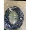 Image 2 : AS NEW 25FT YELLOW  INDOOR OUTDOOR HEAVY DUTY LIGHTED 3 WIRE GROUNDED EXTENSION CORD 10AWG