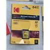 Image 2 : 4 64G KODIAK SD CARDS AND SANDISK CRUZER FLASH DRIVE