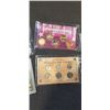 Image 2 : LOT OF 6 COLLECTION OF COIN SETS