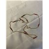 Image 2 : VINTAGE HIGH CARAT GOLD PLATED NECKLACE 33" LENGTH IN GOOD CONDITION