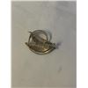 Image 2 : VINTAGE BOND BOYD STERLING SILVER BROOCH, GOLD OVERLAY