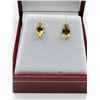 Image 1 : 10KT YELLOW GOLD NATURAL CITRINE (0.65CT) EARRINGS, W/A $700.00. CITRINE IS THE BIRTHSTONE FOR NOVEM