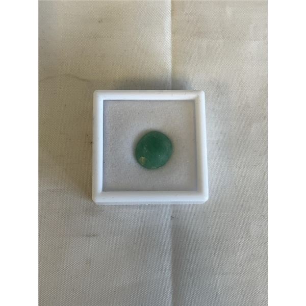 7.9CT NATURAL EMERALD, UNTREATED, OVAL CUT