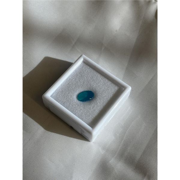 1.1CT NATRUAL BLUE OPAL, UNTREATED, OVAL CUT