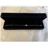 Image 1 : NEW 18K GOLD PLATED 11.0MM SIMULATED DIAMOND (CZ) STARBURST BRACELET, ADJUSTABLE 7-8" LONG