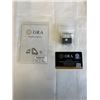 Image 1 : NEW 2.0 CARAT MOISSANITE STONE, ROUND BRILLIANT CUT, GH-VVS1, GRA REPORT, TESTS POSITIVE W/ DIAMOND 