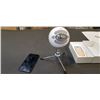 Image 1 : BLUE SNOWBALL MICROPHONE AND IPHONE, UNTESTED