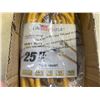 Image 3 : AS NEW 25FT YELLOW  INDOOR OUTDOOR HEAVY DUTY LIGHTED 3 WIRE GROUNDED EXTENSION CORD 14AWG