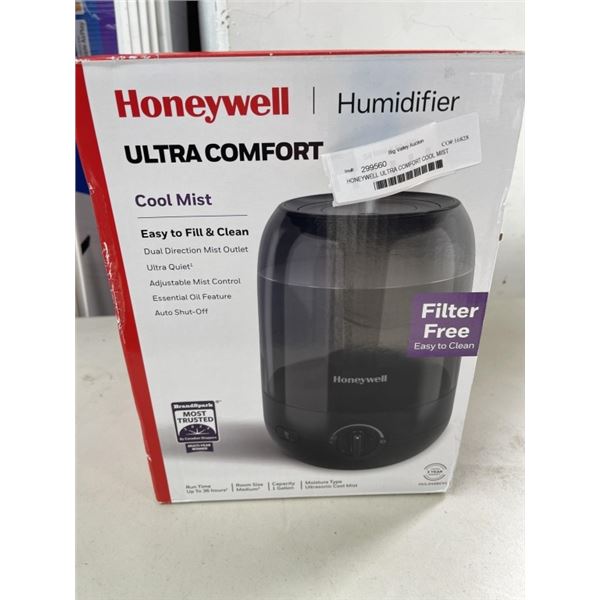 HONEYWELL ULTRA COMFORT COOL MIST HUMIDIFIER WORKING