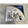 Image 4 : STAINLESS STEEL SPECIALTY COFFEE SET AND BASKET