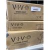 Image 2 : VIVO TRIPLE MONITOR DESK MOUNT VIVO DUAL MOUNT VIVO TRIPLE WIDE PNUEMATIC EXTRAS TALL DESK MONITOR M