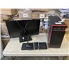 Image 1 : OEM-IN-WIN WITH WINDOWS 10 UPDATES NO PASSWORD 500 GB HDD 4 GB DDR3 RAM AND SAMSUNG MONITOR AND KEYB