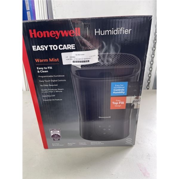 HONEYWELL ULTRA COMFORT WARM MIST HUMIDIFIER WORKING
