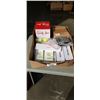 Image 1 : NEW AMAZON OVERSTOCK ITEMS INCLUDING CANDY JAR NON SLPI MATS AND A TABLE PAD