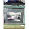 Image 10 : LOT OF FRAMED WATER COLOURS AND OIL PAINTINGS