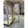 Image 4 : PINE ROLLING DROP SIDE KITCHEN CART