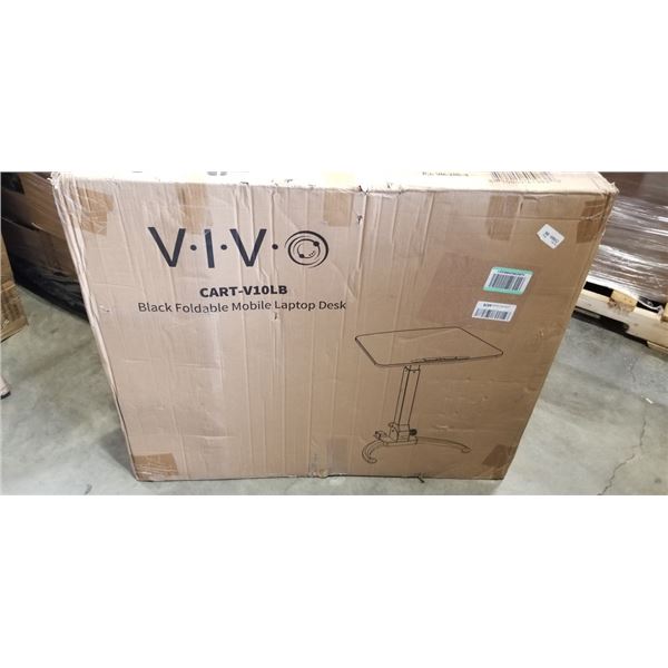 VIVO BLACK FOLDABLE MOBILE LAPTOP DESK