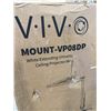 Image 2 : WHITE EXTENMDING UNIVERSAL CEILING PROJECTOR MOUNT