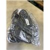 Image 2 : AS NEW 50FT BLACK  INDOOR OUTDOOR HEAVY DUTY LIGHTED 3 WIRE GROUNDED EXTENSION CORD 16AWG