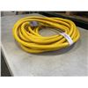 Image 2 : AS NEW 50FT YELLOW  INDOOR OUTDOOR HEAVY DUTY LIGHTED 3 WIRE GROUNDED EXTENSION CORD 10AWG