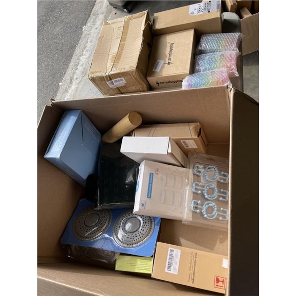 NEW AMAZON OVERSTOCK ITEMS INCLUDING ABY FORMULA DISPENSER SHOWER DRAIN COVERS AND SHOWER CURTIAN RO