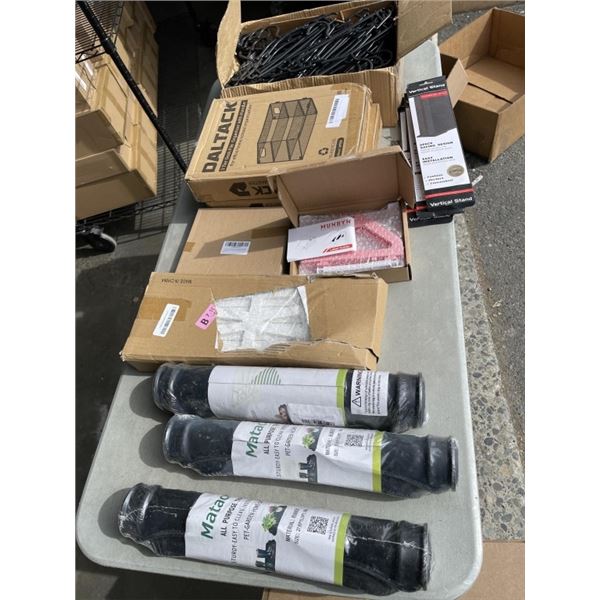 NEW AMAZON OVERSTOCK ITEMS INCLUDING OFFICE STORAGE STAND AND MULTI PURPOSE RUBBER MATS