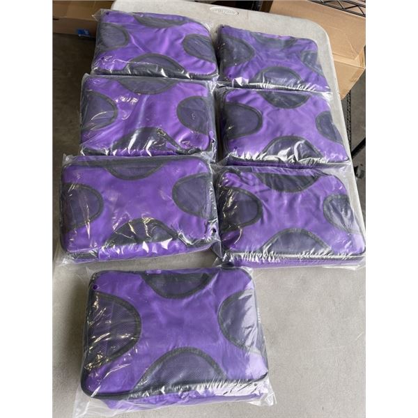 7 NEW LAUNGRY BAG 5 PACK SETS, ORCHID PURPLE