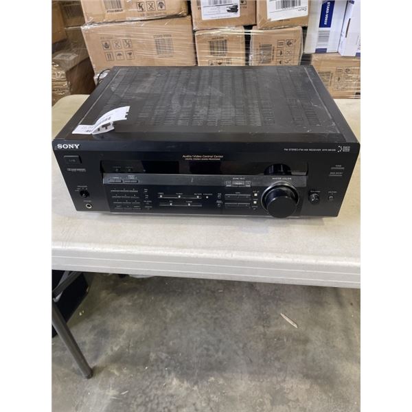 SONY AUDIO VIDEO CONTROL CENTER WORKING