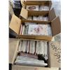 Image 1 : 4 BOXES OF ASSORTED VINTAGE GREETING CARDS, PACKS OF 12 APPROX 800 TOTAL