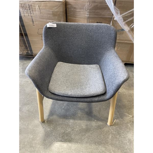 IKEA DARK GREY TUB CHAIR