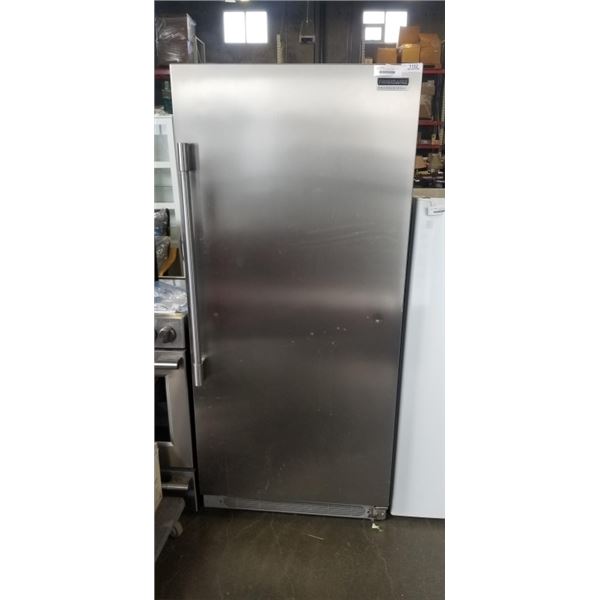 FRIGIDAIRE PROFESSIONAL STAINLESS ALL FRIDGE, COUNTER DEPTH, 32 INCH WIDE, 71 INCH TALL 26 INCH DEEP